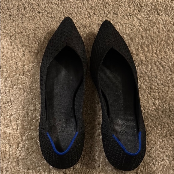Rothy's Shoes - Rothy’s Black Flats with Pointed Toe